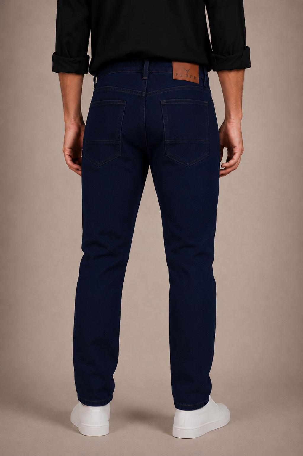 Navy Blue Slim Fit Jeans