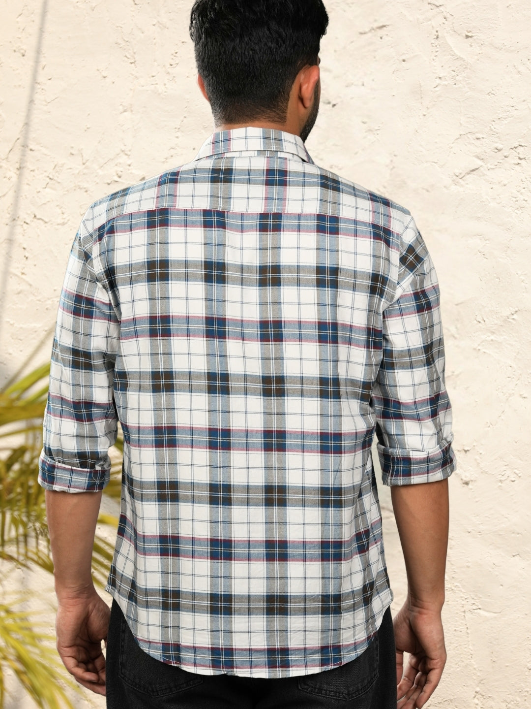 Crystal Teal Checks Shirt