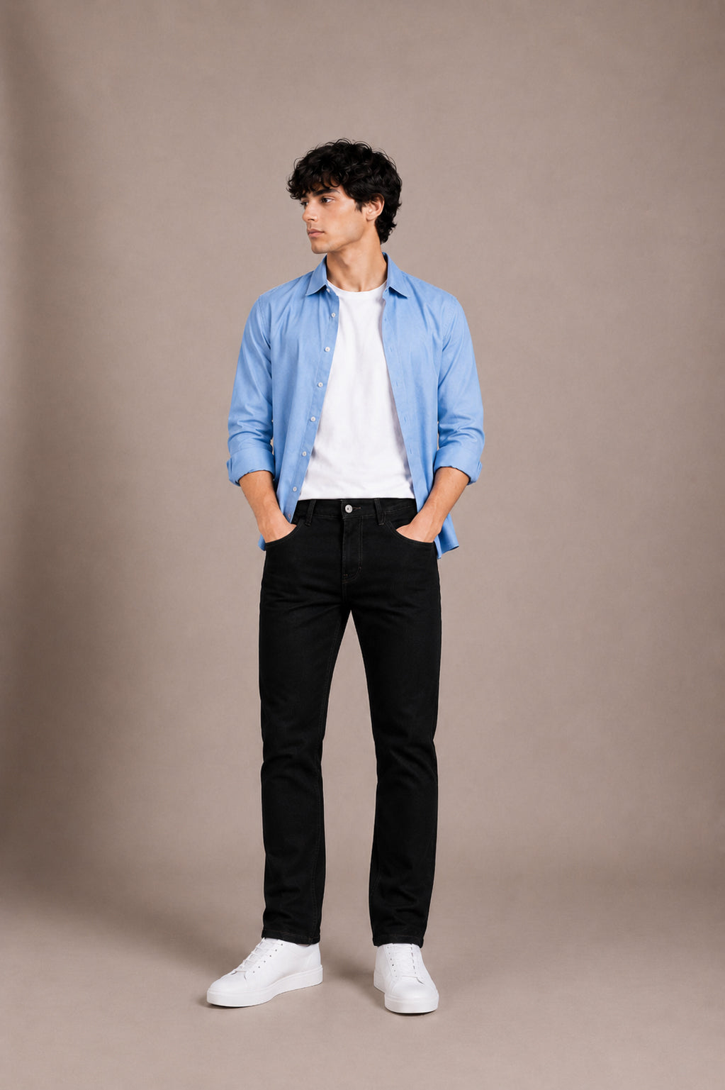 Jet Black Slim Fit Jeans