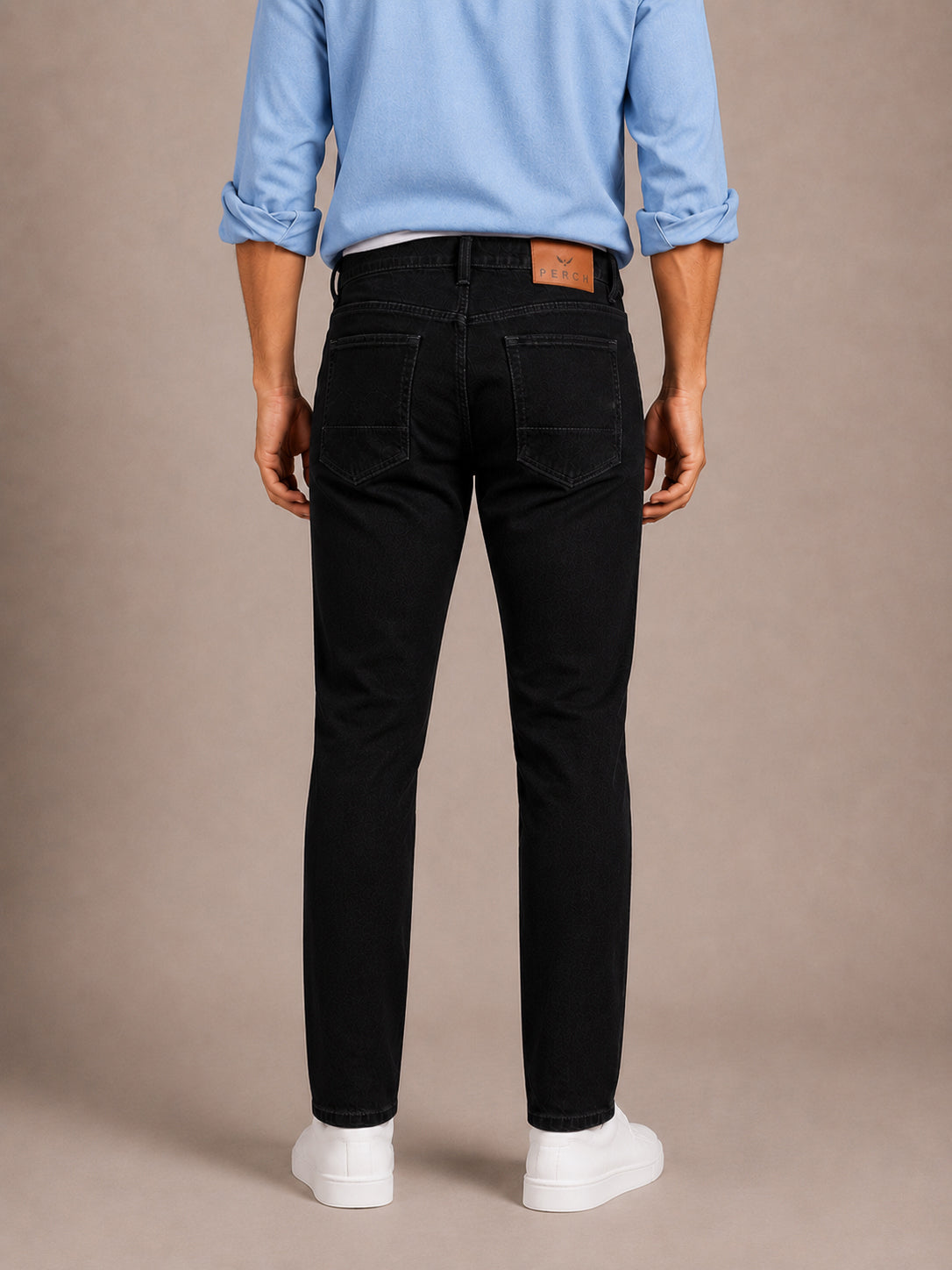 Jet Black Slim Fit Jeans