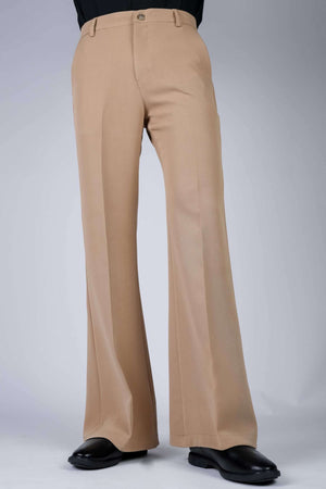 Fawn Solid Boot Cut Fit Pants